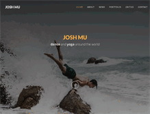 Tablet Screenshot of joshmu.com